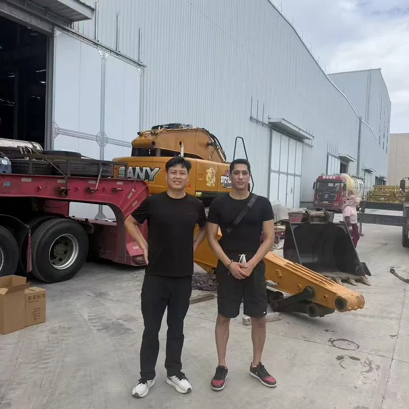Successful Machine Handover & Deal Celebration